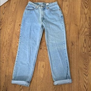 Levi’s slim fit straight leg vintage jeans